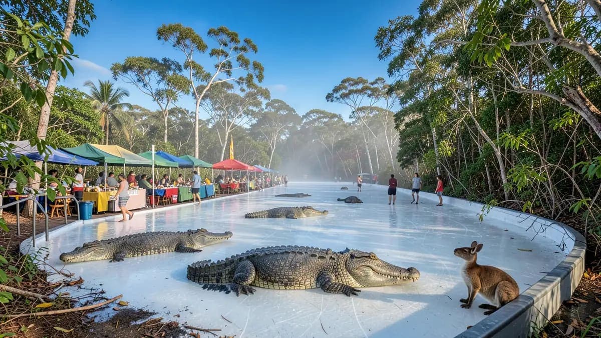 Darwin Ice Skating