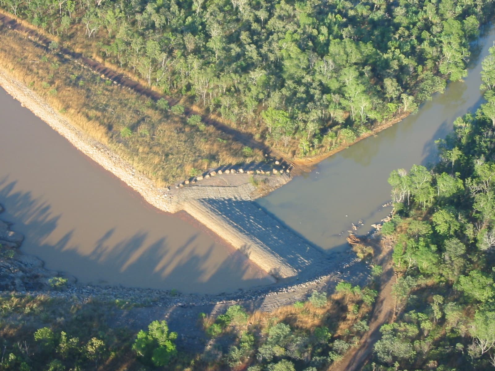 Darwin River Dam Spillway