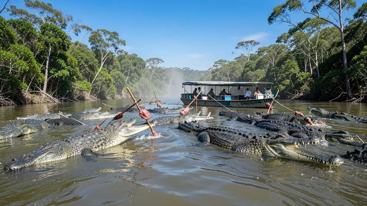 Adelaide River Jumping Crocodile Cruise