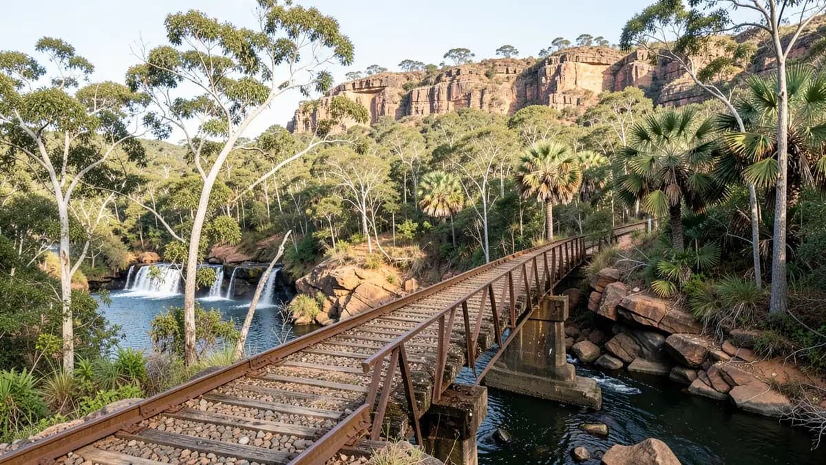 Adelaide River Railway Bridge
