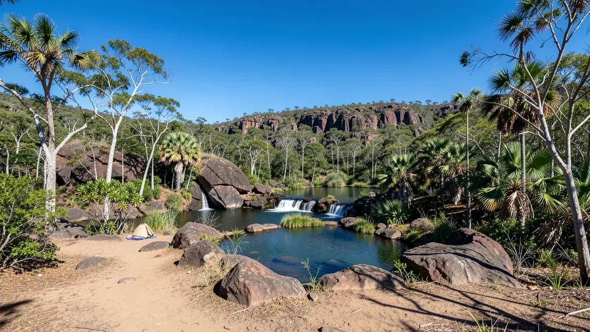 Campsite 6 - Shared Rock Pool