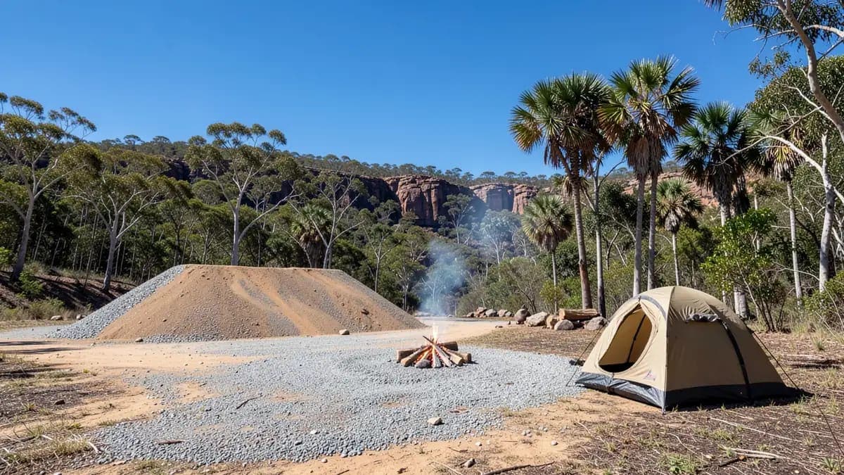 Gravel Stockpile Site