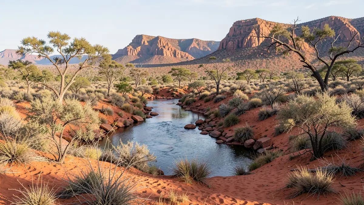 Hill Mulga Creek