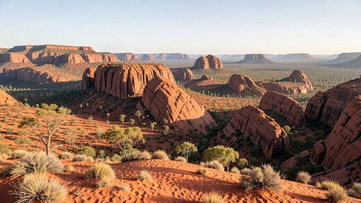 Kata Tjuta Dune Viewing