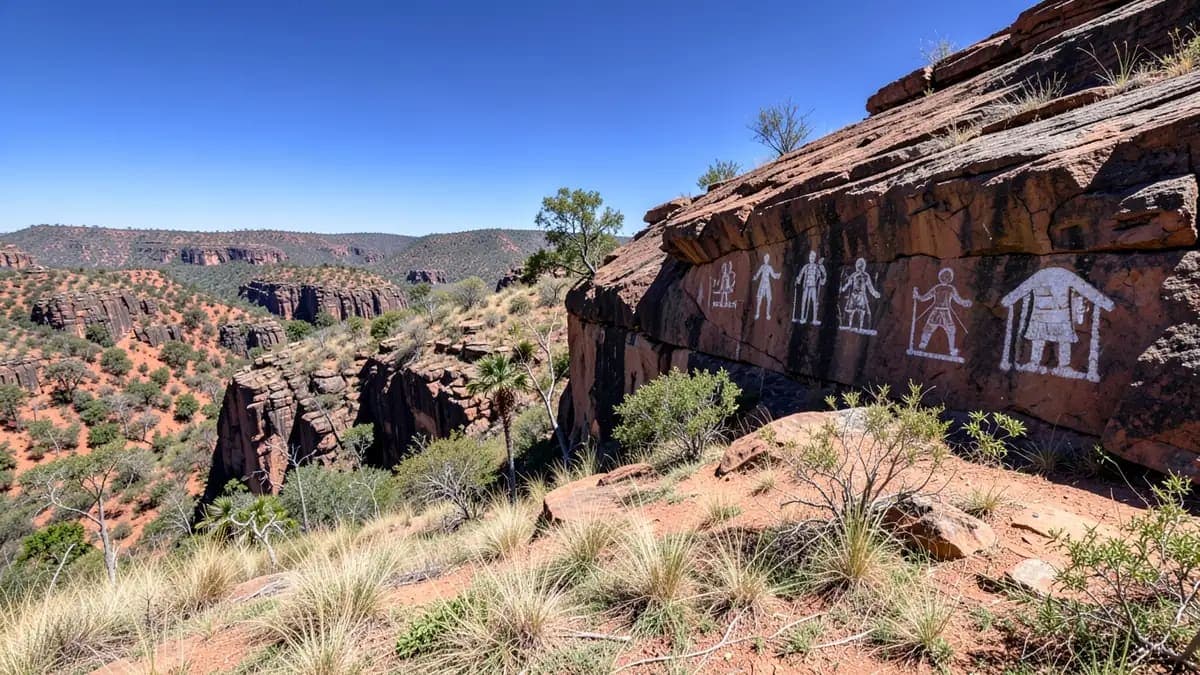 Living Shelter - Rock Paintings