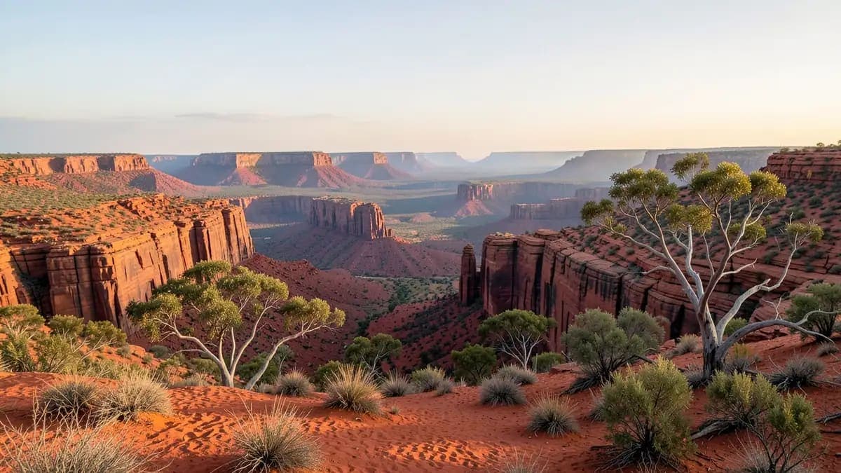 Olgas Sunset Viewing Area