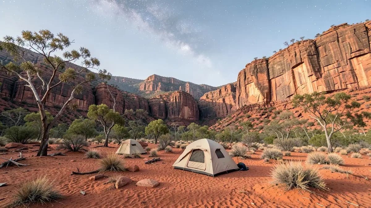 Redbank Gorge Campground (Larapinta Trail Walkers Only)