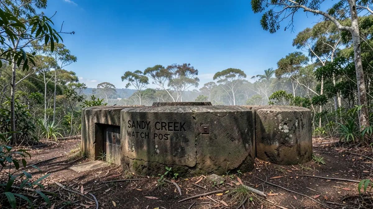 Sandy Creek Watch Post Bunker