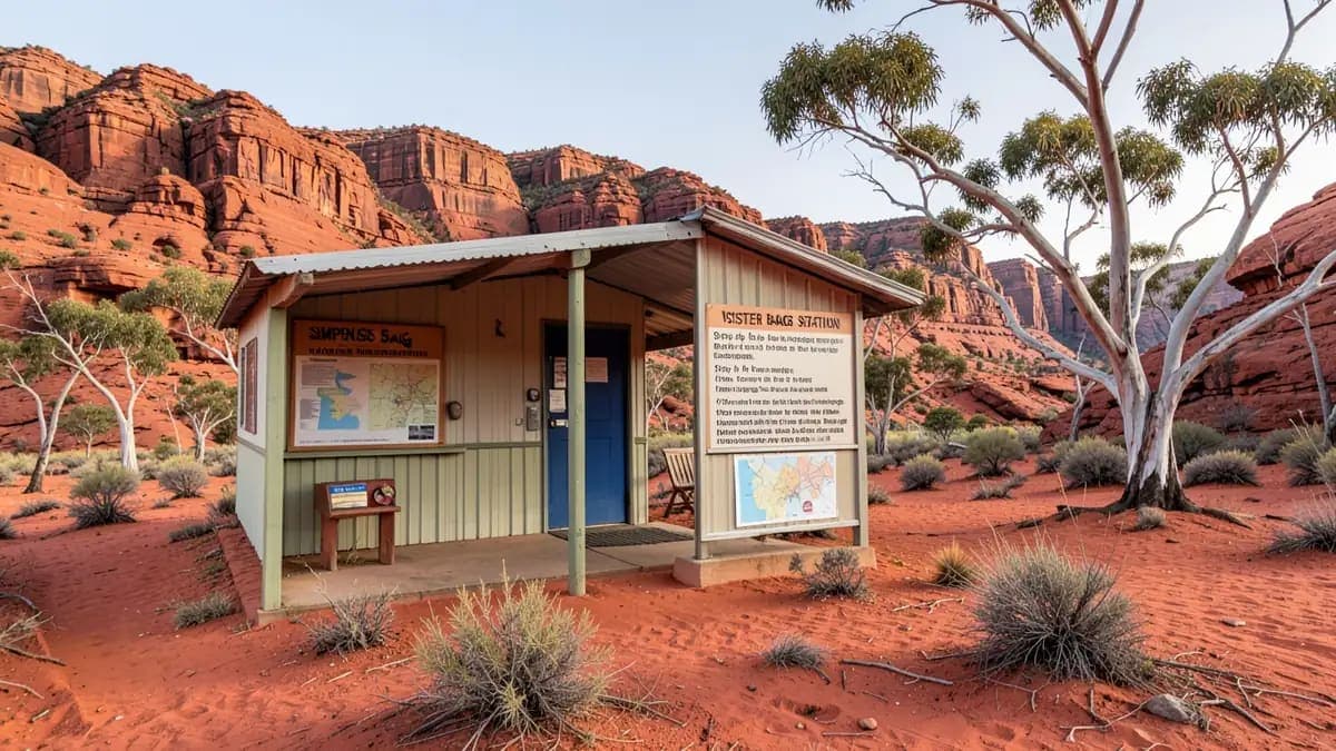 Simpsons Gap Ranger Station