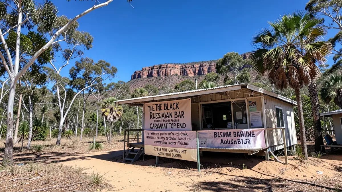 The Black Russian Caravan Bar